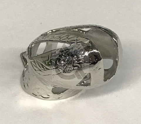 Dragon Scale Stainless Steel Cock Cage by BDStyle - Male Chastity