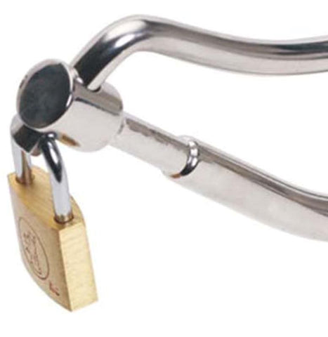 Dual Ringed Cock Trap Male Chastity by BDStyle - Penis Plugs