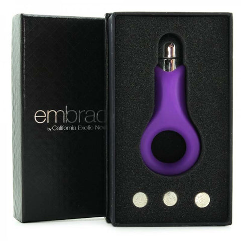 Embrace Couples Cock Ring by California Exotics - Vibrating Cock Rings