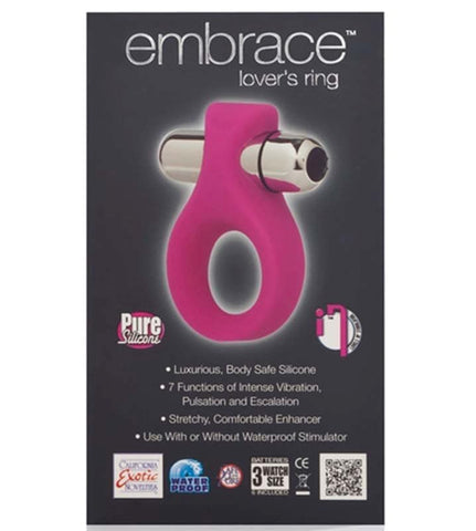 Embrace Lovers Cock Ring by California Exotics - Cock Rings