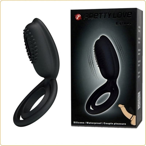 Esther Vibration Waterproof Cock Ring by BDStyle - Ball and Cock Toys