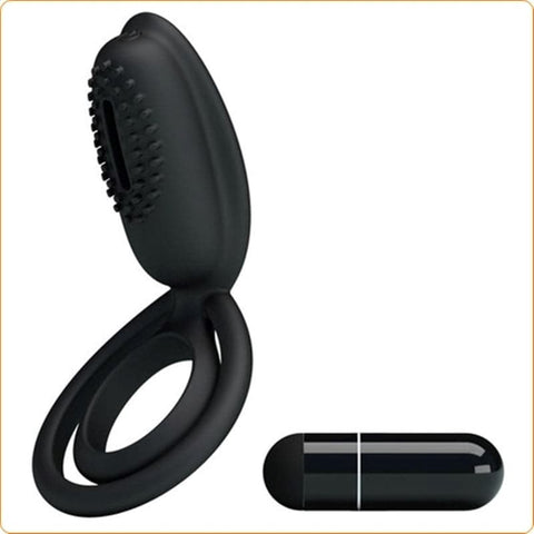 Esther Vibration Waterproof Cock Ring by BDStyle - Ball and Cock Toys