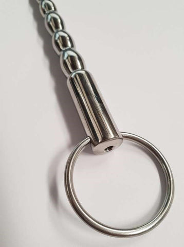 Evil Toys Urethral Waved Training Wand by Hell's Couture - Penis Plugs