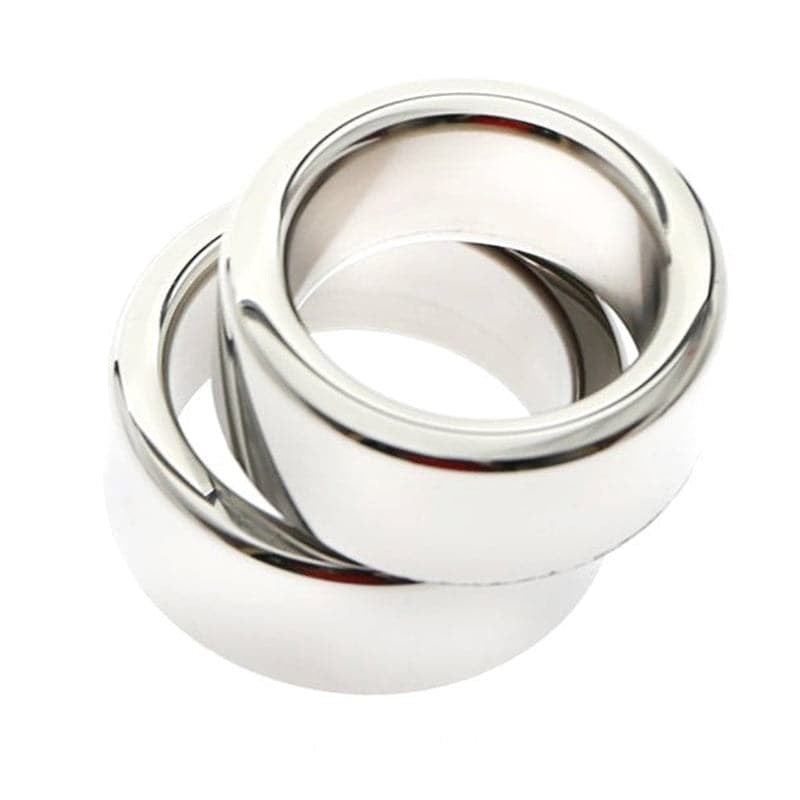 Extra Heavy Duty Steel Cock Ring - - Cock Rings