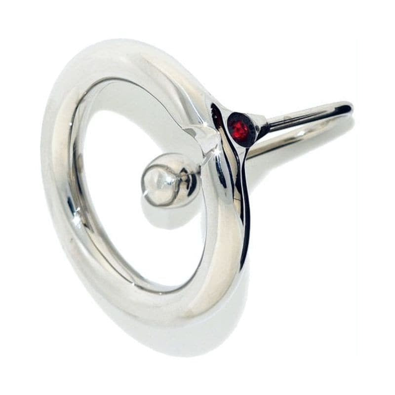 Fancy Sperm Stopper Ruby Crystal - - Penis Plugs