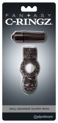 Fantasy C-Ringz Ball Banger Super Cock Ring by Pipedream - Cock Rings
