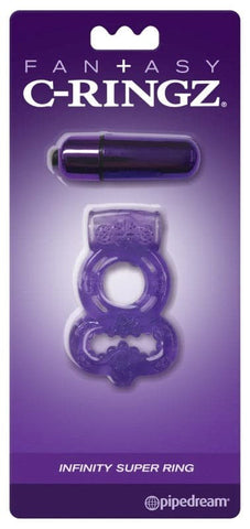 Fantasy C-Ringz Infinity Super Vibrating Cock Ring - Vibrating Cock Rings