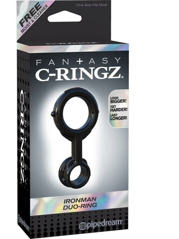 Fantasy C-Ringz Ironman Duo Stretchy Cock Ring - Cock Rings