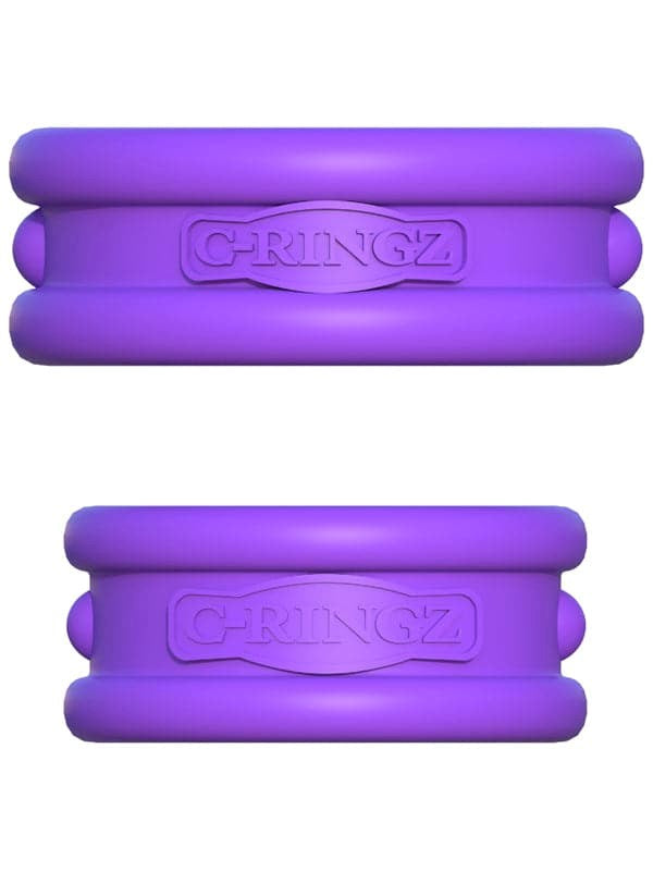 Fantasy C-Ringz Max Width Silicone Rings - - Cock Rings