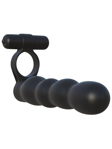 Posable Partner Double Penetrator by Pipedream Products - Cock Rings