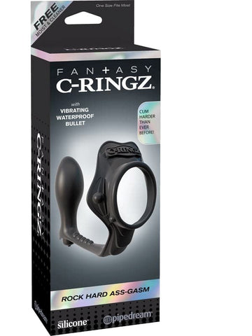 Fantasy Rock Hard Ass-Gasm C-Rings by Pipedream - Cock Rings