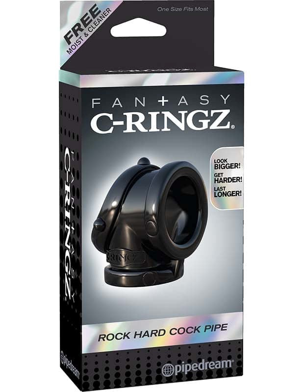 Fantasy C-Ringz Rock Hard Cock Pipe - - Cock Rings