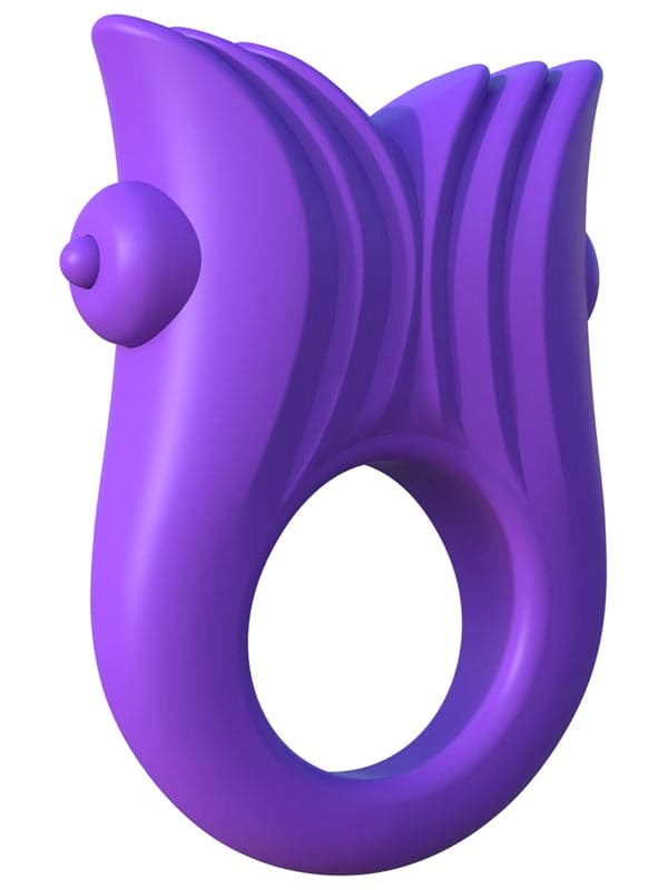 Fantasy C-Ringz Venus Silicone Love Ring - - Vibrating Cock Rings