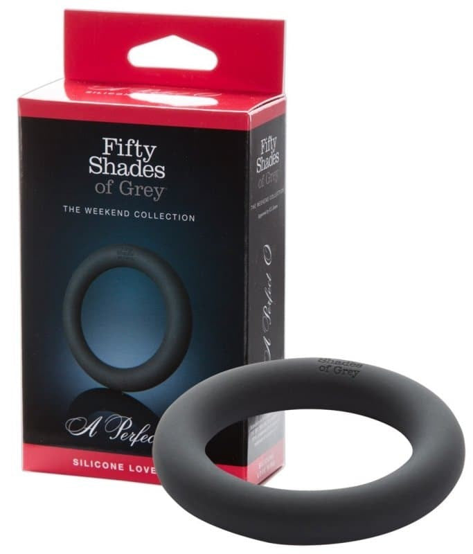 Fifty Shades of Grey A Perfect O Silicone Love Ring - - Cock Rings