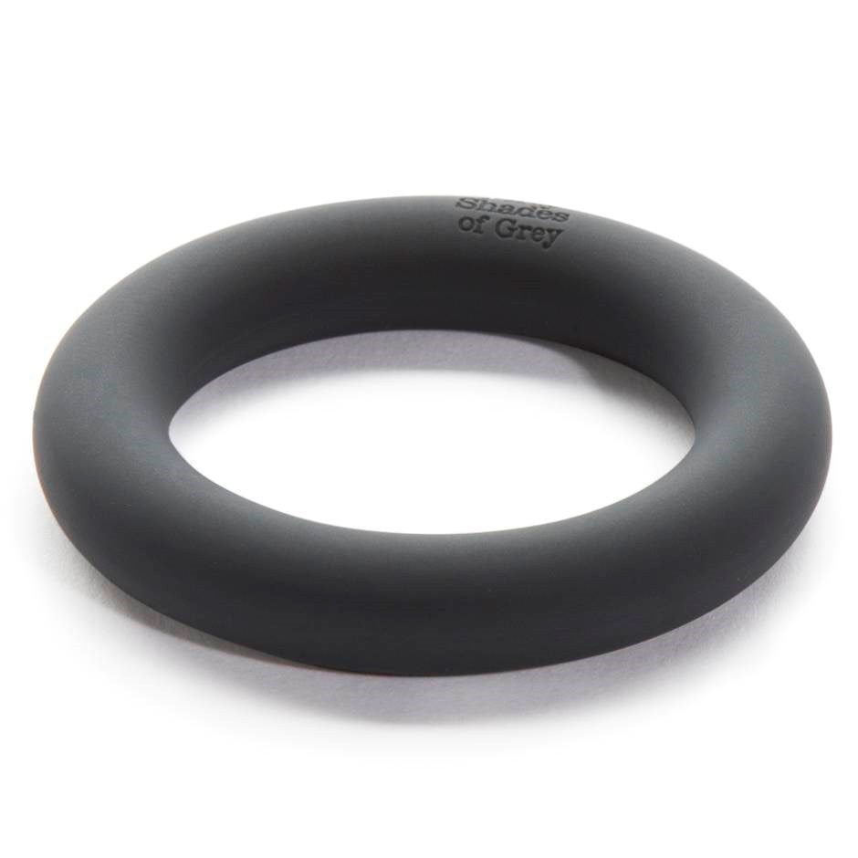 Fifty Shades of Grey A Perfect O Silicone Love Ring - - Cock Rings