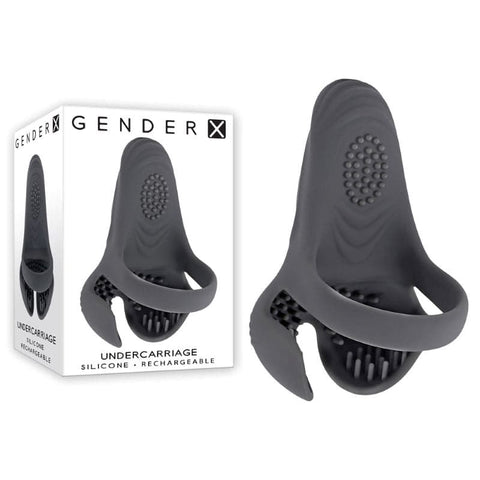Gender X Undercarriage Cock Ring by Evolved Novelties - Vibrating Cock Rings