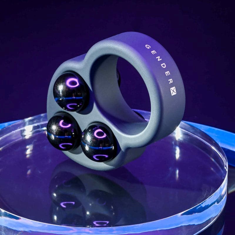 Gender X WORKOUT RING - Black - - Stretchy Cock Rings