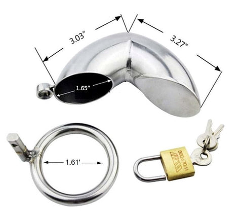 Get Bent Chastity Cage by BDStyle - Male Chastity