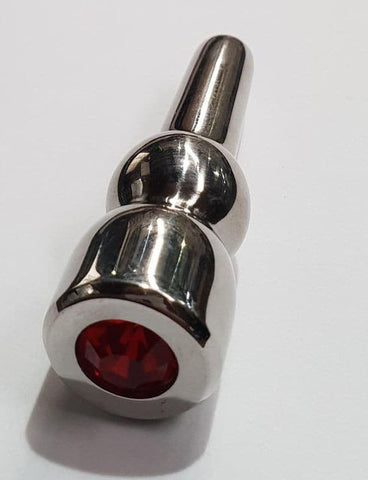 Glowstick Jewelled Ascending Penis Plug by Hell's Couture - Penis Plugs