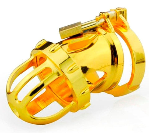 Gold Kinger Male Chastity Device by BDStyle - Male Chastity