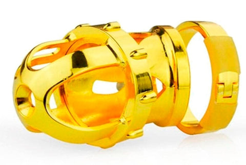 Gold Kinger Male Chastity Device by BDStyle - Male Chastity