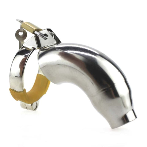 Hard Time Stainless Steel Chastity Device by BDStyle - Male Chastity