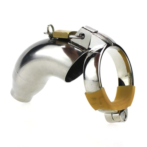 Hard Time Stainless Steel Chastity Device by BDStyle - Male Chastity