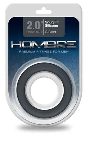 Hombre Snug Fit Silicone C-Band Cock Ring by Topco - Cock Rings