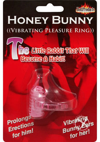 Honey Bunny Vibro Ring Waterproof by Hott Products - Vibrating Cock Rings