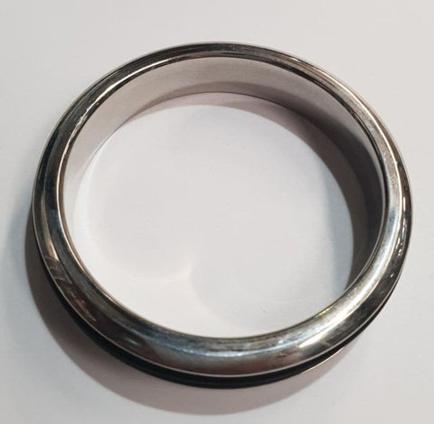 Stainless Steel Pleasure Cock Ring by Hell's Couture - Cock Rings