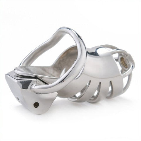 Bird Cage Stainless Steel Chastity Device by BDStyle - Male Chastity