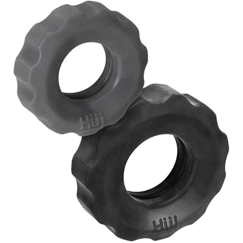 Hunkyjunk COG 2 Size C-Ring Pack - - Cock Rings