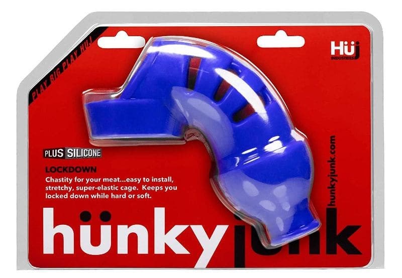 Hunkyjunk LOCKDOWN Cage Chastity - - Male Chastity