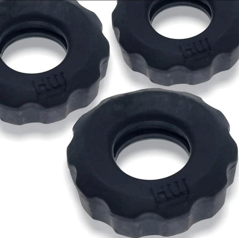 Super Hunkyjunk Cockrings Tar Ice by Hunkyjunk - Stretchy Cock Rings