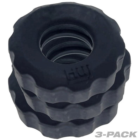 Super Hunkyjunk Cockrings Tar Ice by Hunkyjunk - Stretchy Cock Rings