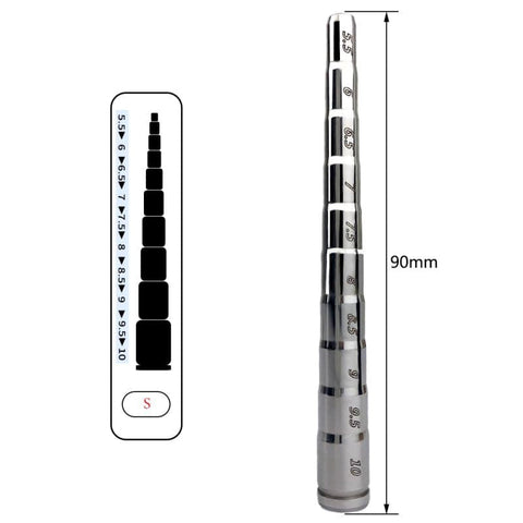 Incremental Penis Plug With Scale by BDStyle - Penis Plugs