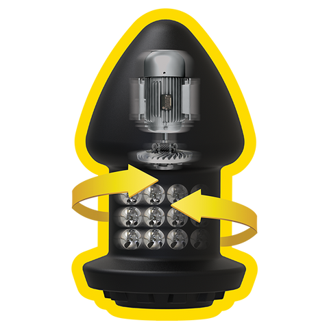Robo Rimmer Butt Plug by Doc Johnson - Butt Plugs