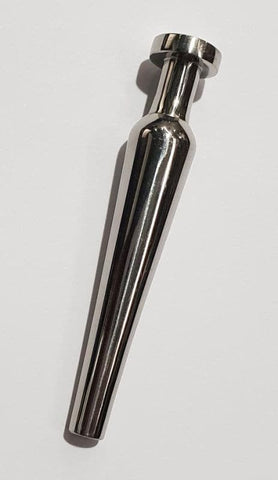Injector Tapered Cum Thru Penis Plug by Hell's Couture - Penis Plugs
