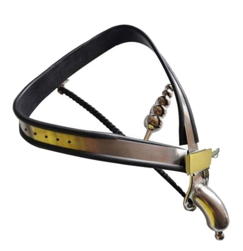 Institutionalized Locking Male Chastity Belt - - Male Chastity