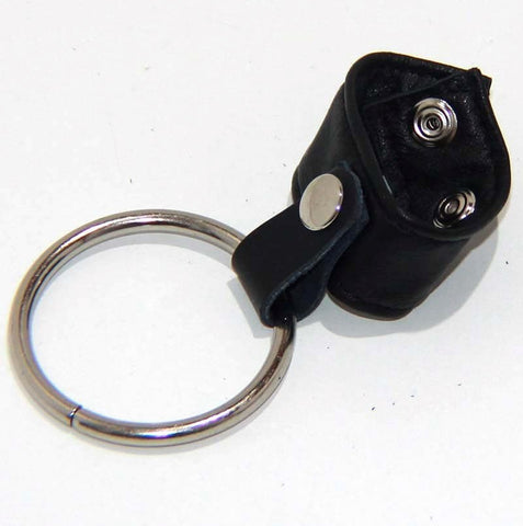 JadeRope CockRing Leather and Metal by BDStyle - Cock Rings