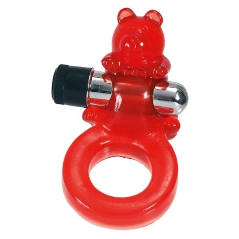 Jelly Bear Cockring - - Vibrating Cock Rings