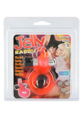 Jelly Rabbit Cock Ring by Seven Creations - Cock Rings