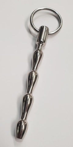 Keeper Cum Thru Bulbed Penis Plug by Hell's Couture - Penis Plugs