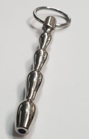 Keeper Cum Thru Bulbed Penis Plug by Hell's Couture - Penis Plugs