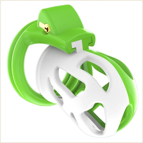La Color Rounded Male Cock Cuff Chastity Cage by BDStyle - Male Chastity