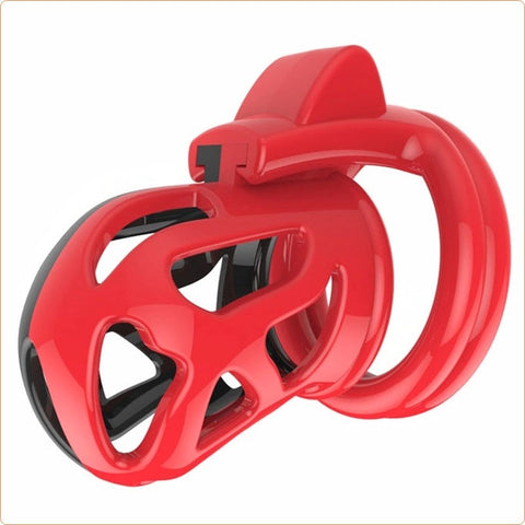 La Color Rounded Male Cock Cuff Chastity Cage by BDStyle - Male Chastity