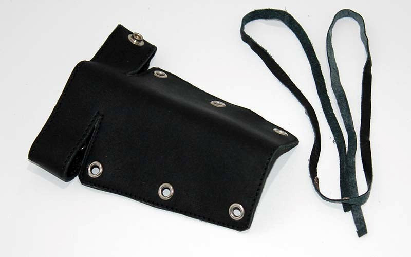 Lace Up Leather Cock Sheath - - Cock Rings