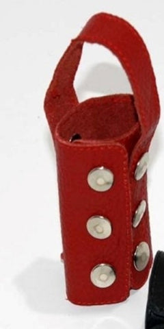 Leather Penis Sheath Cock Ring by Hell's Couture - Cock Rings