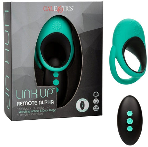 Link Up Remote Alpha Multi-Function Cock Ring - Vibrating Cock Rings