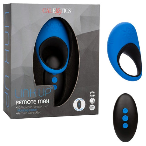 Link Up Max Remote Controlled Vibrating Dick Cock Ring - Vibrating Cock Rings